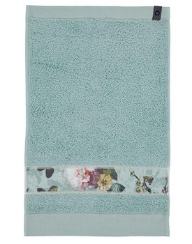 Essenza Fleur gastendoek Green 30x50