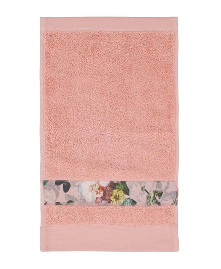 Essenza Fleur gastendoek Rose 30x50