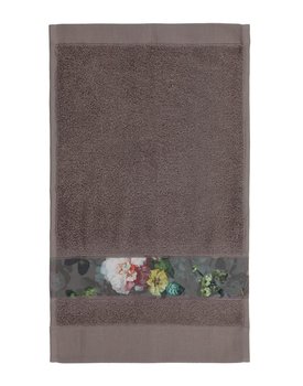 Essenza Fleur gastendoek Taupe 30x50