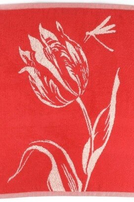 Bunzlau Castle keukendoek Tulips red