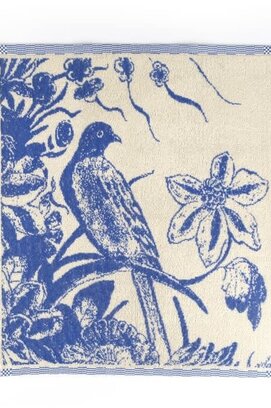 Bunzlau Castle keukendoek Delfts blue bird