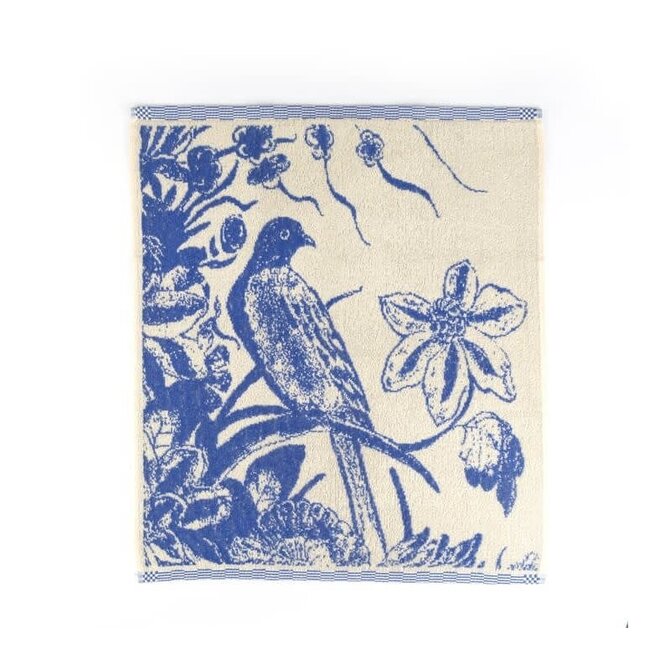 Bunzlau Castle Delfts Blue Bird keukendoek 53x60 Royal Blue