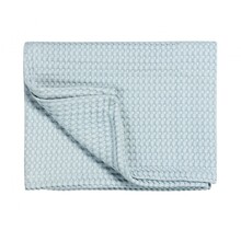 Vandyck Pique wafel deken China-Blue-406 160x250