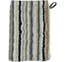 Cawo Lifestyle Streifen Washandje 7048 Kiezelsteen-37 16x22