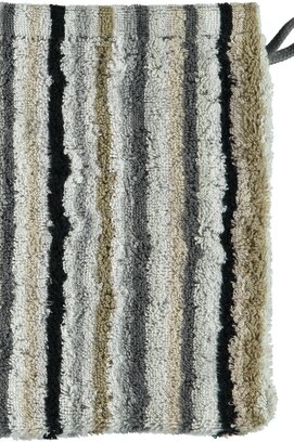 Cawo Lifestyle Streifen Washandje 7048 Kiezelsteen-37 16x22