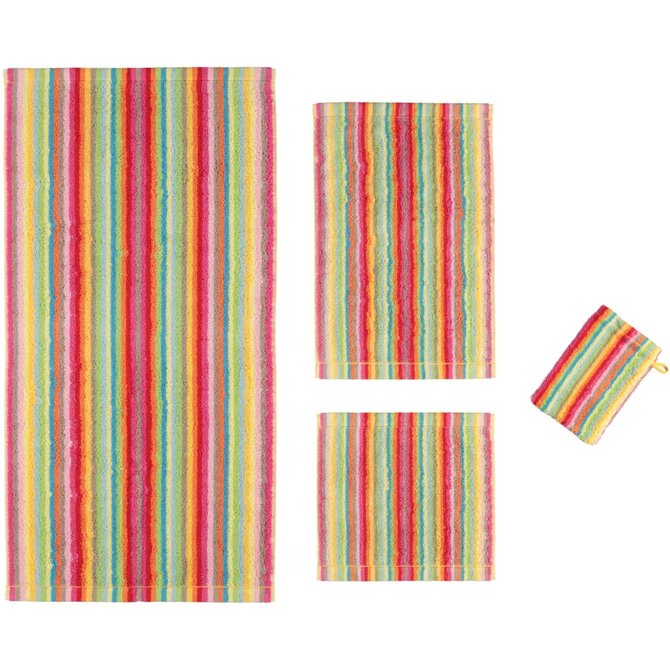 Cawo Lifestyle Streifen Washandje 7008 Multi 16x22 Cawo Lifestyle Streifen Washandje 7008 Multi 16x22