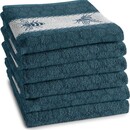 DDDDD DDDDD keukendoek bees 50x55 petrol per stuk