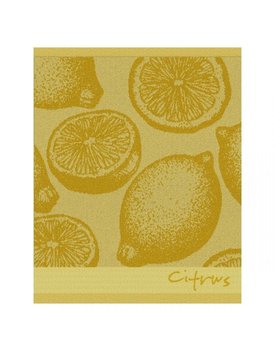 DDDDD keukendoek citrus 50x55 yellow per stuk