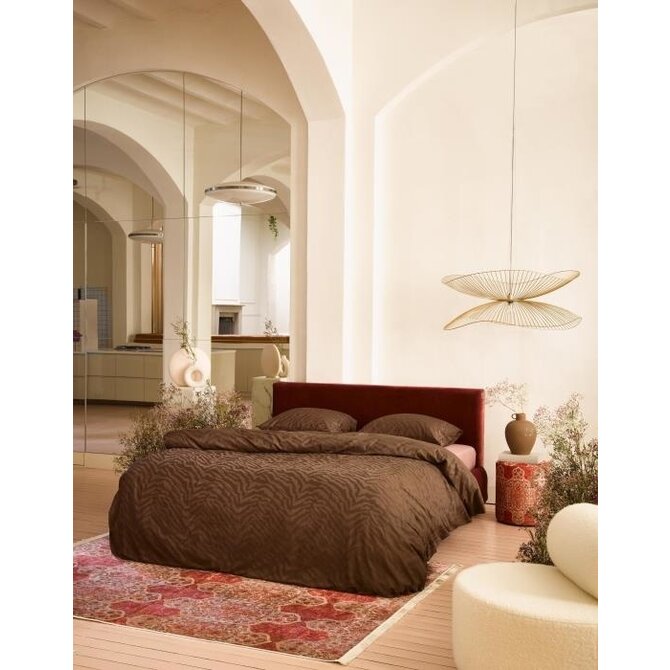 Essenza Belen Dekbedovertrek Chestnut 140x200/220