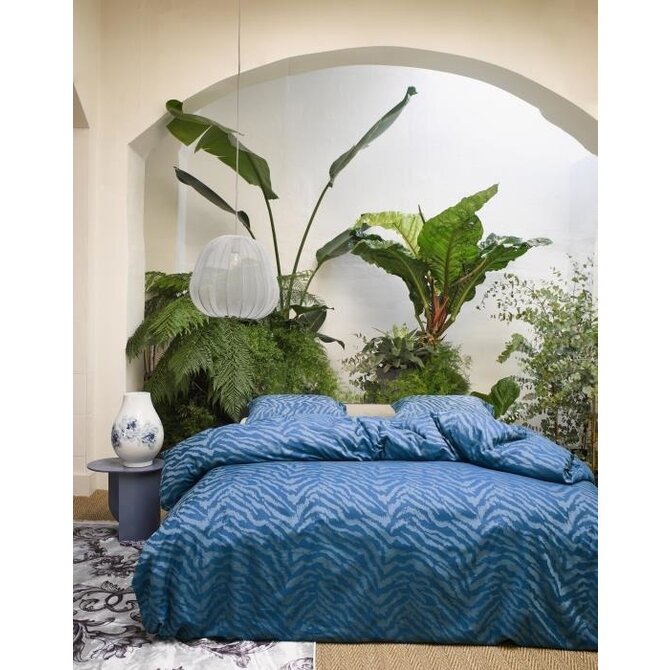 Essenza Belen Dekbedovertrek Moonlight blue 140x200/220