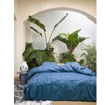 Essenza Belen Dekbedovertrek Moonlight blue 260x200/220