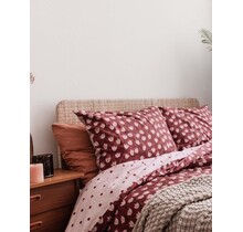 Covers & Co Tulip Mania Dekbedovertrek Red 240x200/220