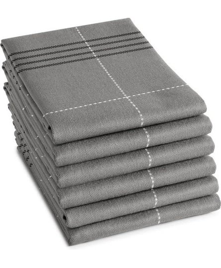 DDDDD theedoek morvan  60x65 grey per stuk