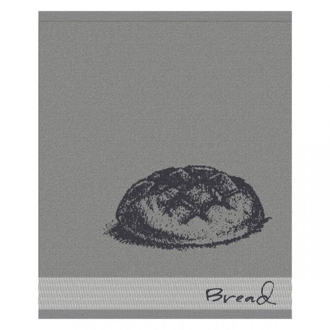 DDDDD keukendoek bread 50x55 grey per stuk