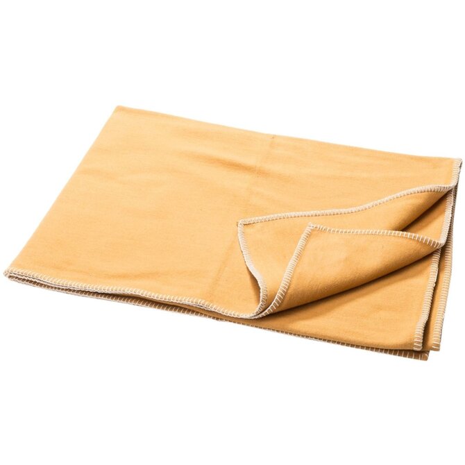 David Fussenegger plaid Sylt uni 140x200cm Gold David Fussenegger plaid Sylt uni 140x200cm Gold