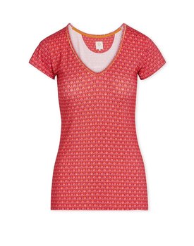 Pip Studio Toy Short Sleeve Rococo Red L