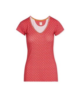 Pip Studio Toy Short Sleeve Rococo Red L