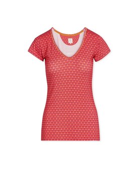 Pip Studio Toy Short Sleeve Rococo Red S