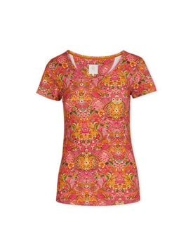 Pip Studio Tilly Short Sleeve Pippadour Pink M