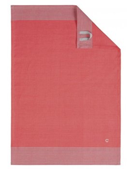 Cawö theedoek Two-tone 50x70 rood