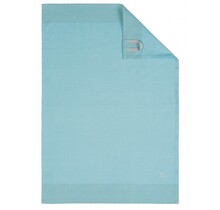 Cawö theedoek Two-tone 50x70 turquoise