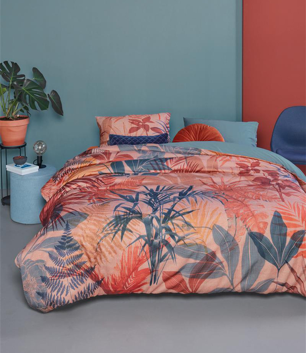 Beddinghouse Daintree Dekbedovertrek Rood 200x200/220