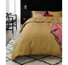 Beddinghouse Organic Basic Dekbedovertrek - Oker 240x200/220