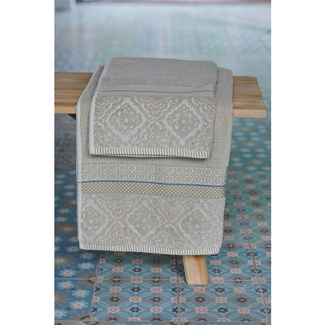 Pip Studio Soft Zellige Khaki 70x140