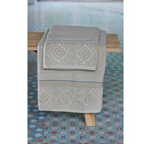 Pip Studio Soft Zellige Khaki 55x100