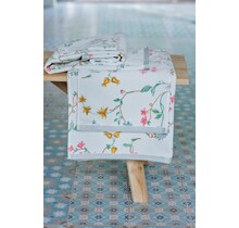 Pip Studio Les Fleurs White 70x140