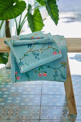 Pip Studio Les Fleurs Blue 55x100