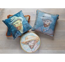 Beddinghouse x Van Gogh Museum Self Portrait Vincent Blue sierkussen