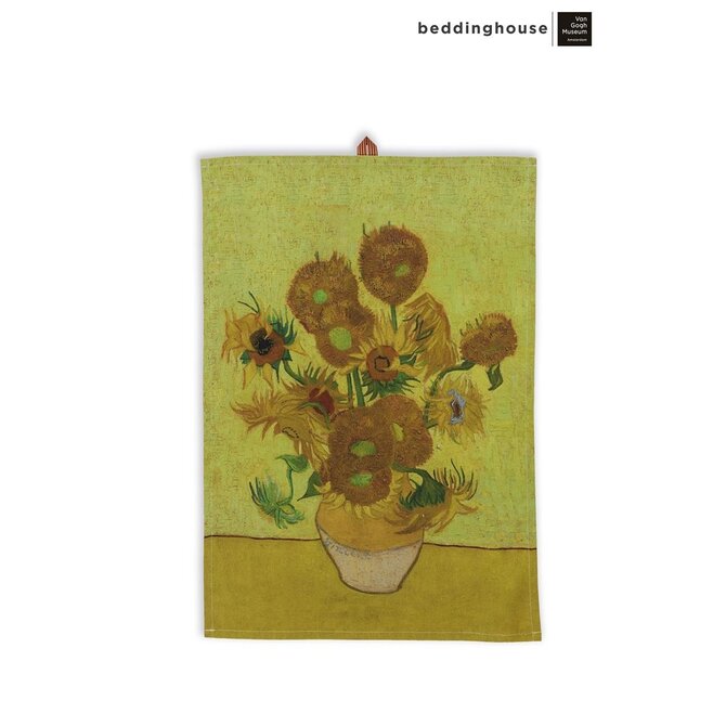 Beddinghouse x Van Gogh Museum Sunflower Tea Towel Yellow Beddinghouse x Van Gogh Museum Sunflower Tea Towel Yellow