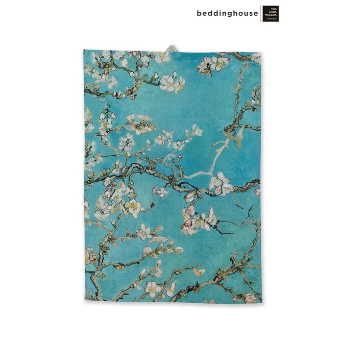 Beddinghouse x Van Gogh Museum Blossom Tea Towel Blue