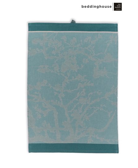 Beddinghouse x Van Gogh Museum Fleurir Tea Towel Blue