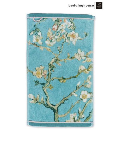 Beddinghouse x Van Gogh Museum Blossom Guest Towel Blue