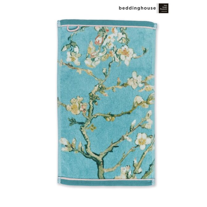 Beddinghouse x Van Gogh Museum Blossom Guest Towel Blue
