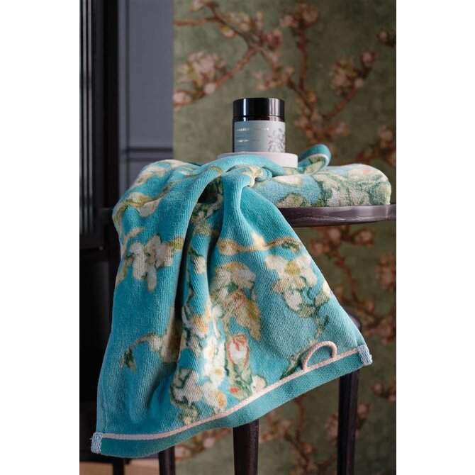 Beddinghouse x Van Gogh Museum Blossom Guest Towel Blue