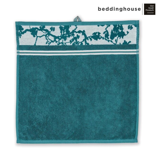 Beddinghouse x Van Gogh Museum Fleurir Towel Blue