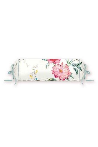 Pip Studio rolkussen Fleur grandeur white 22x70