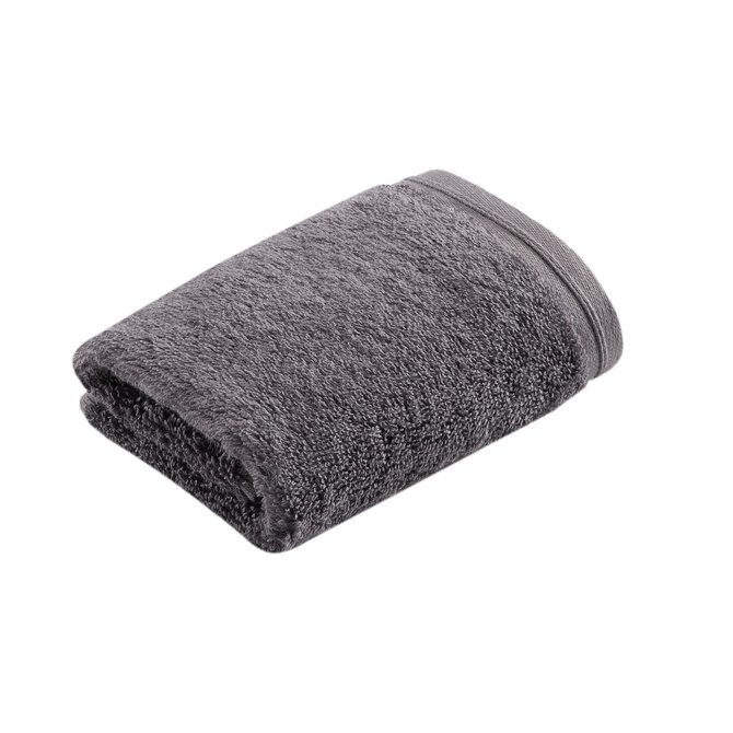 Vossen Gezichtsdoekje Vegan Life dunkelgrau 30x30