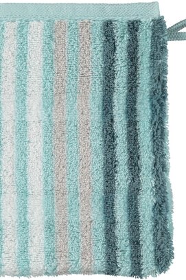 Cawö Noblesse Seasons Washandje Streifen - mint - 16x22