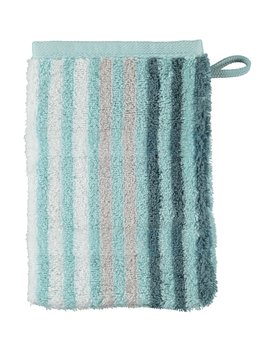 Cawö Noblesse Seasons Washandje Streifen - mint - 16x22