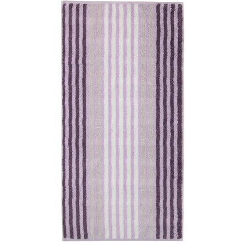 Cawö Cawö Noblesse Seasons Badhanddoek Streifen - lavendel - 80x150