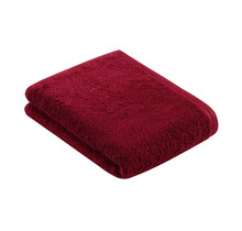 Vossen douchelaken Vegan Life rubin 67x140