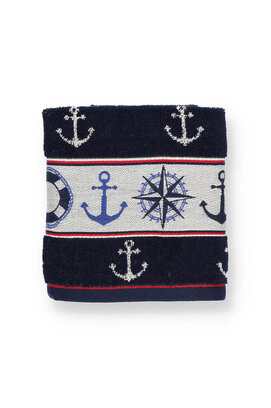Bunzlau Castle keukendoek Marine dark blue 53x60