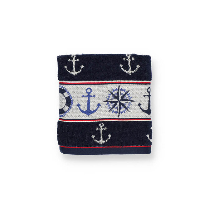 Bunzlau Castle Maritime keukendoek 53x60 Dark Blue