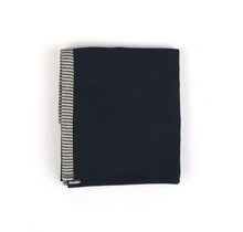 Bunzlau Castle theedoek Solid black 65x65