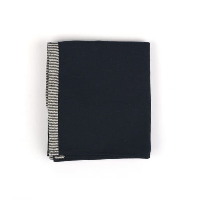 Bunzlau Castle Solid theedoek 65x65 Black