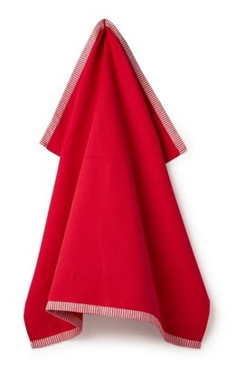 Bunzlau Castle keukendoek Solid red 53x60